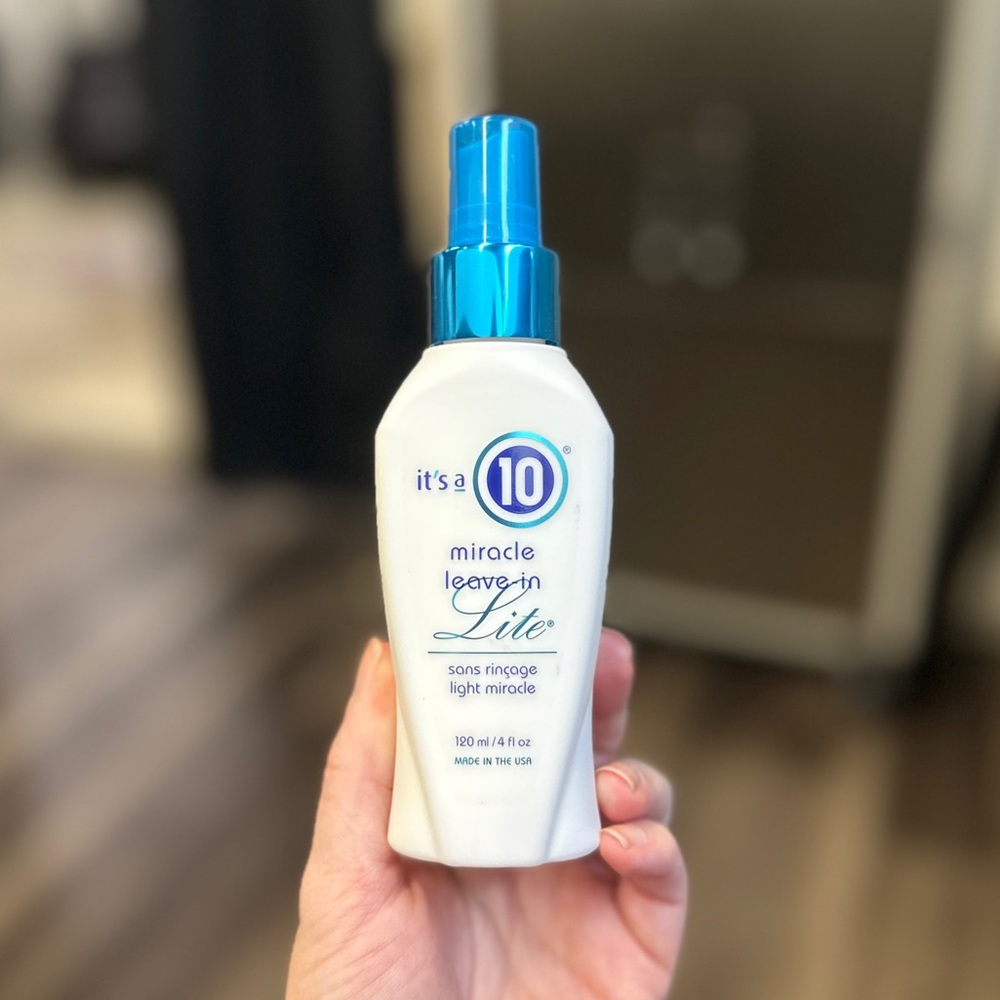 It's a 10 Miracle Leave-In Lite Spray